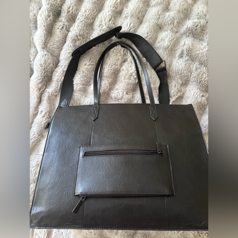 BEIS Black Work Tote Bag